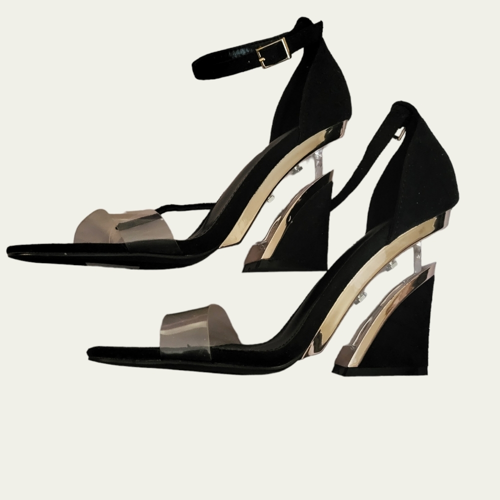 Ankle Strap Wedge Sandals - Picture 5 of 5